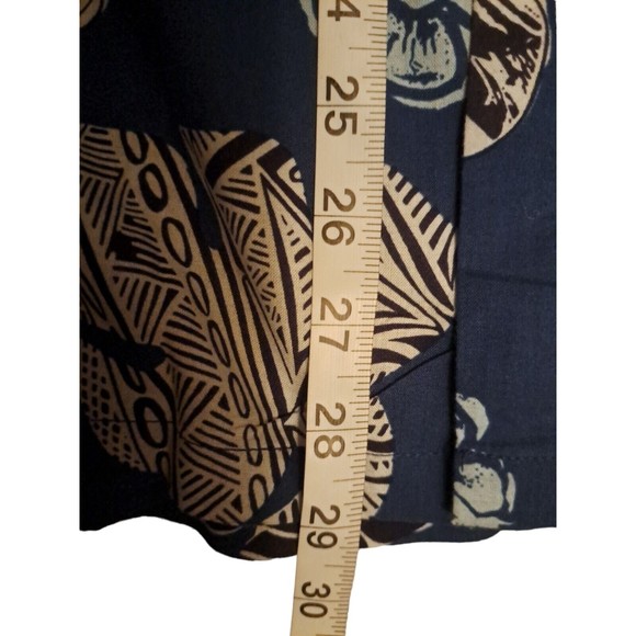 Joe Kealoha Reyn Spooner Men's Hawaiian Shirt Blue Floral - Picture 10 of 11